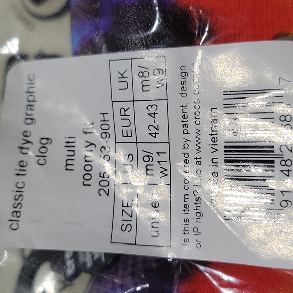 Tie-Dye Crocs - Picture 2 of 3